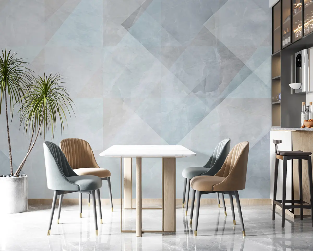 Murales de pared Abstracción geométrica en colores pastel. u97267 murales de pared Abstracción geométrica en colores pastel. u97267