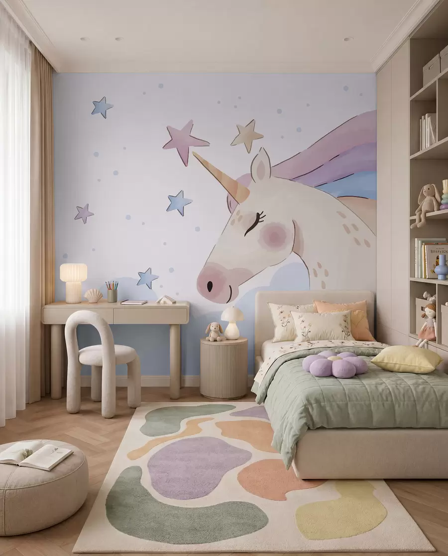 murales de pared Unicornio u97532