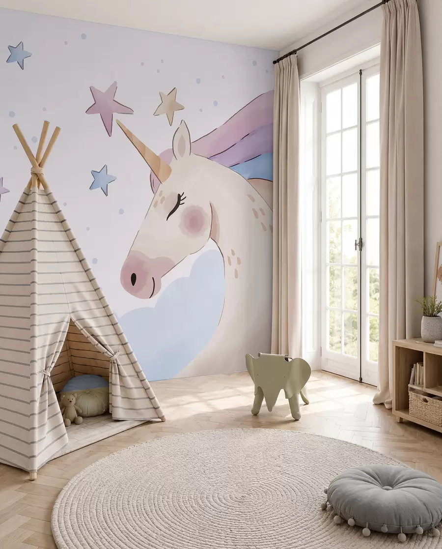murales de pared Unicornio u97532