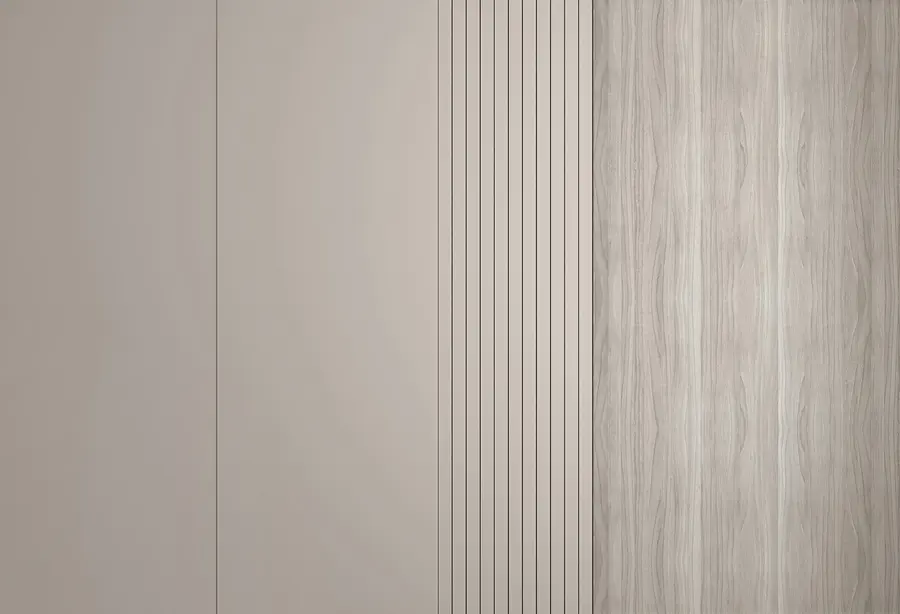 murales de pared Panel con duelas y madera u97549