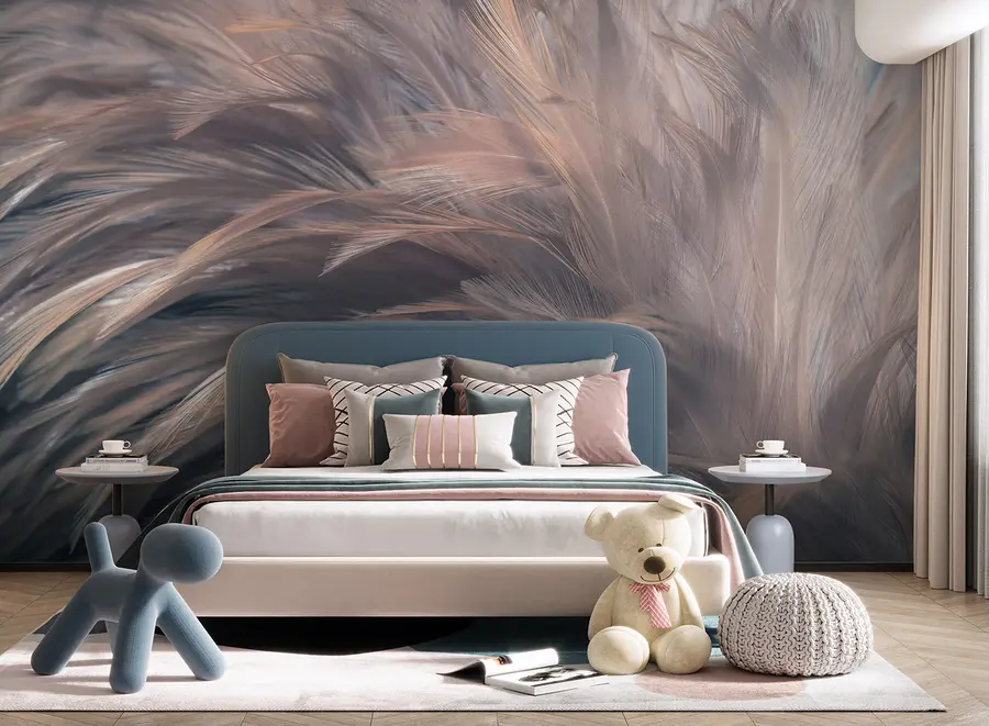 murales de pared Plumas u96992