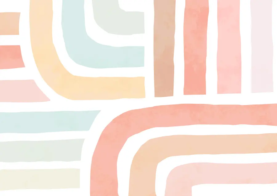 murales de pared Pastel abstracto u97742