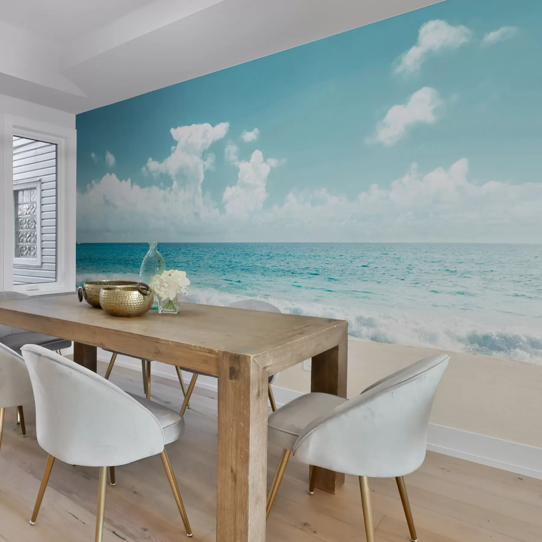 murales de pared Playa de las Maldivas u97884