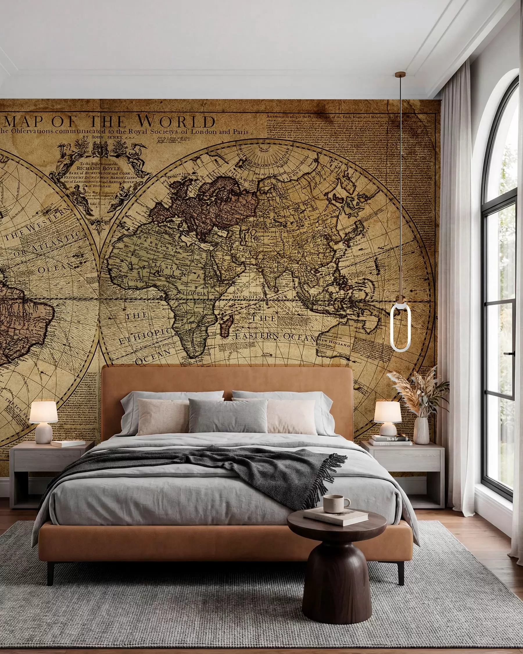 murales de pared Hemisferios antiguos u18533