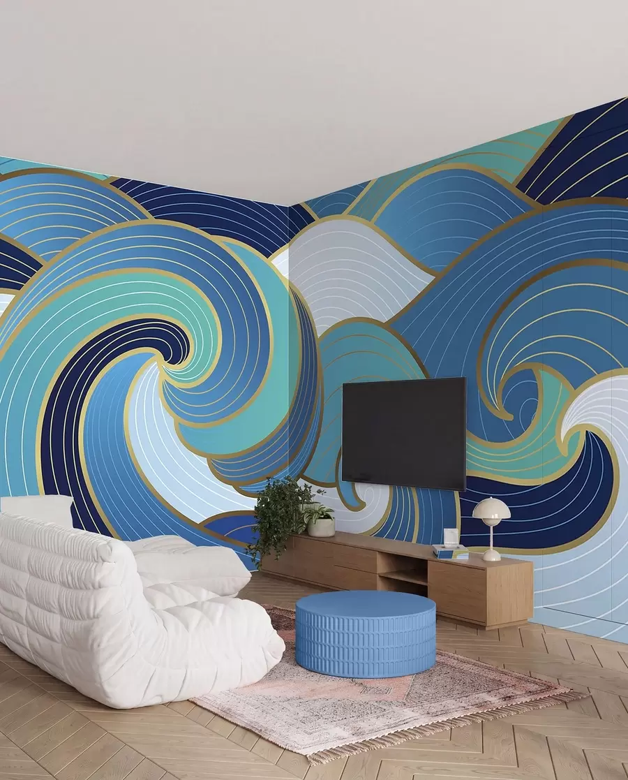 murales de pared Olas del Este u98590