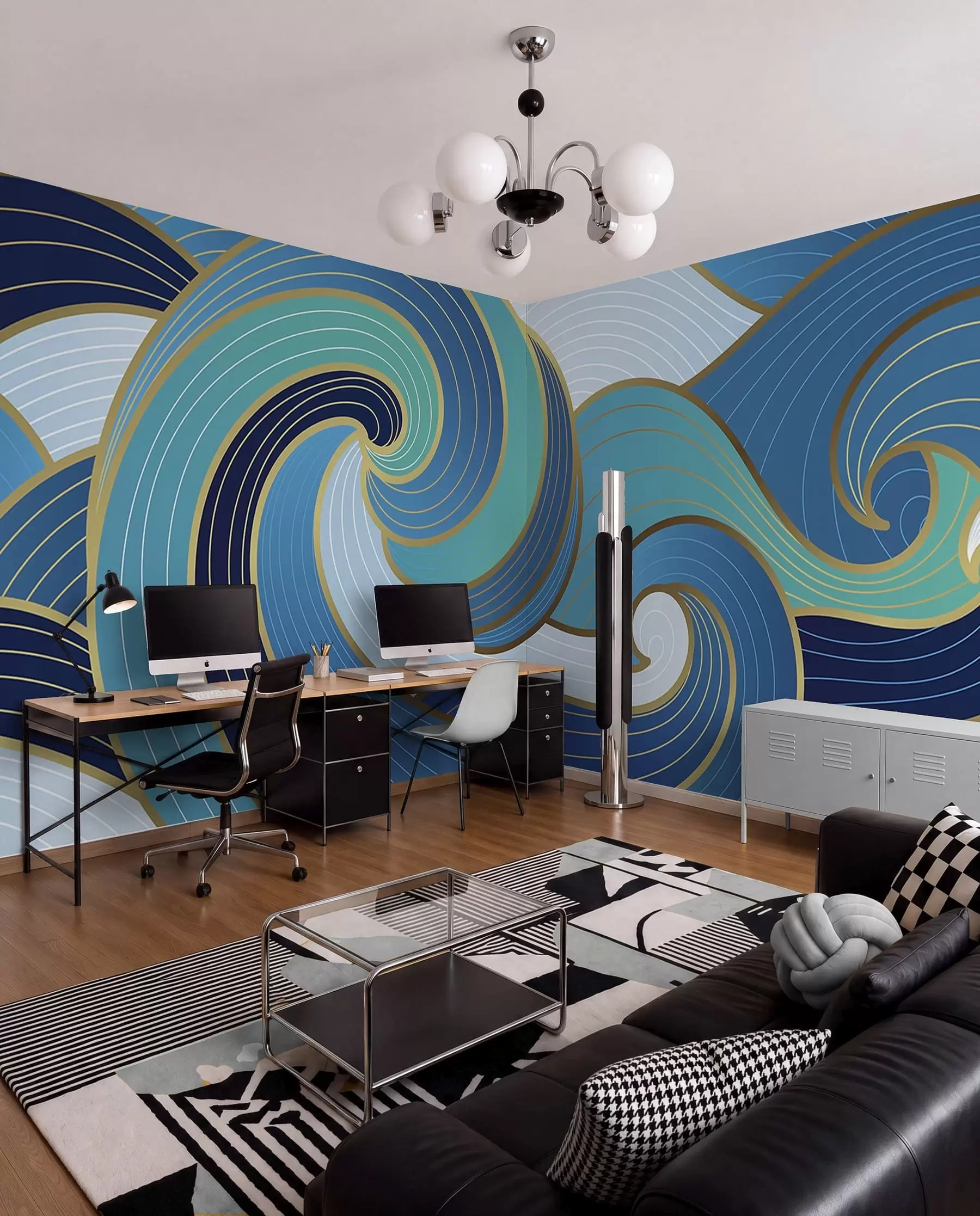 murales de pared Olas del Este u98590