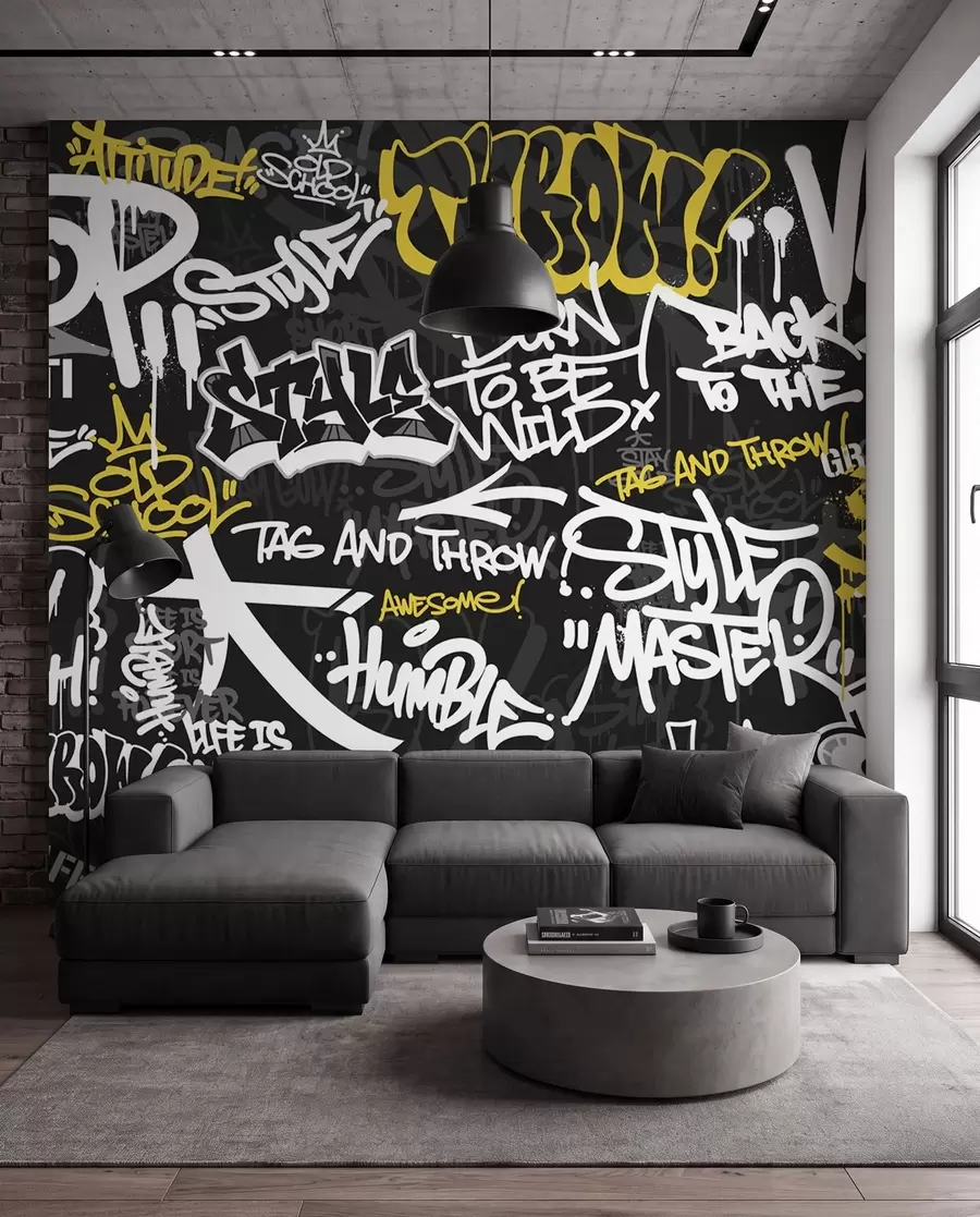 murales de pared Graffiti u98895