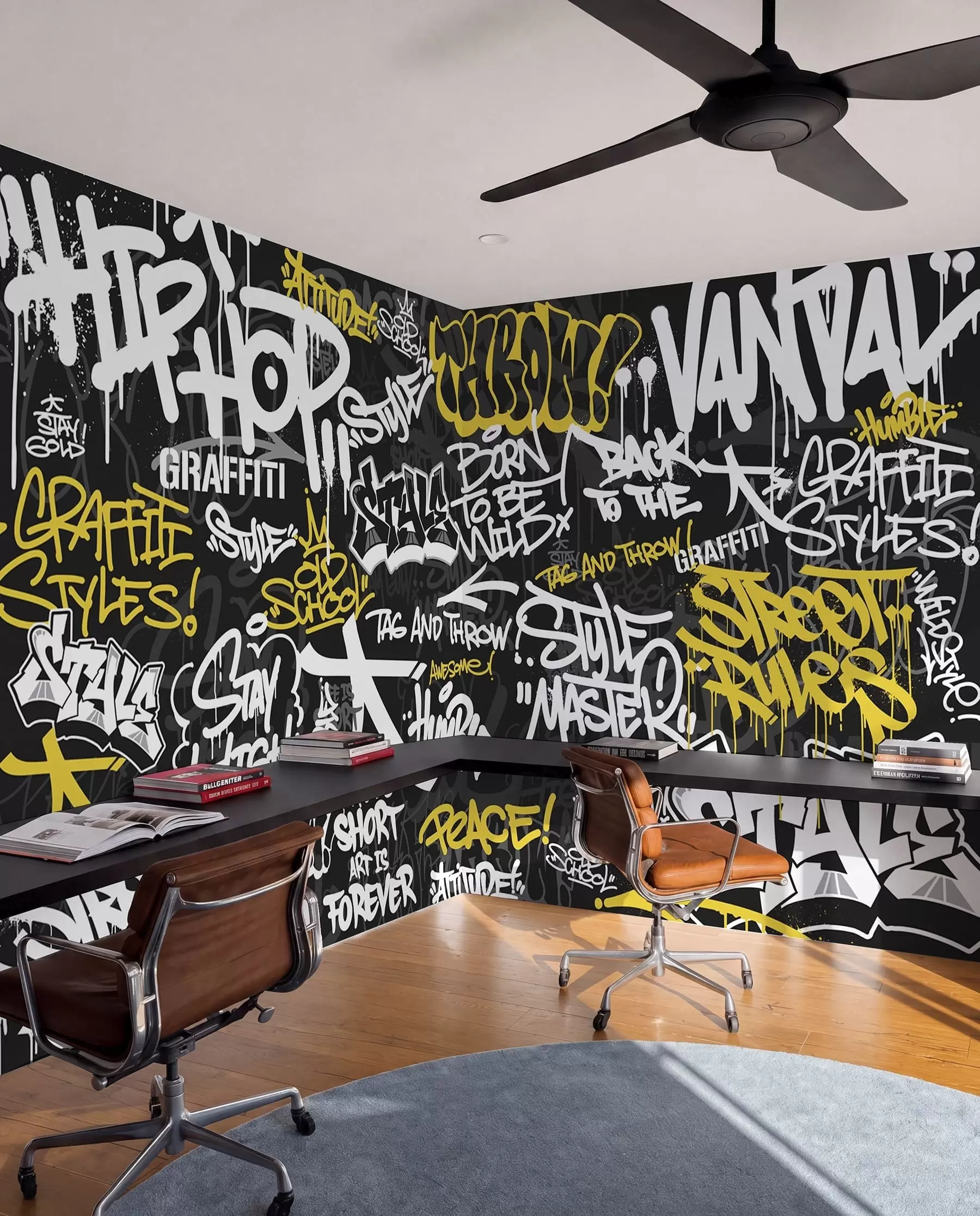 murales de pared Graffiti u98895