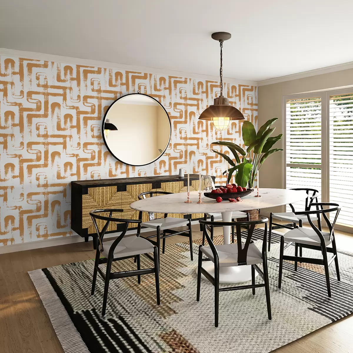 Murales de pared Línea Magic: Naranja u99091v2 murales de pared Línea Magic: Naranja u99091v2