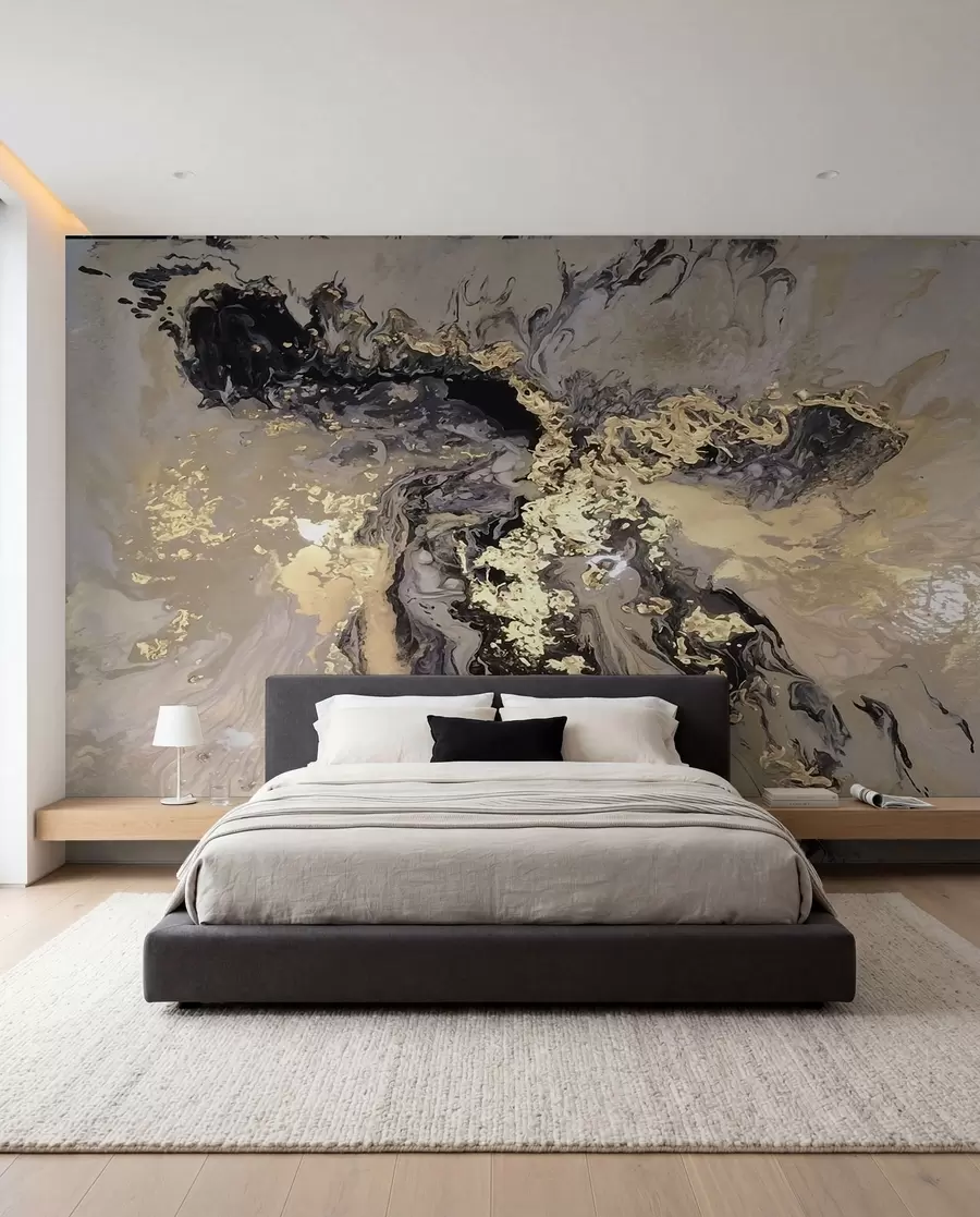 murales de pared Mármol negro u16941d3