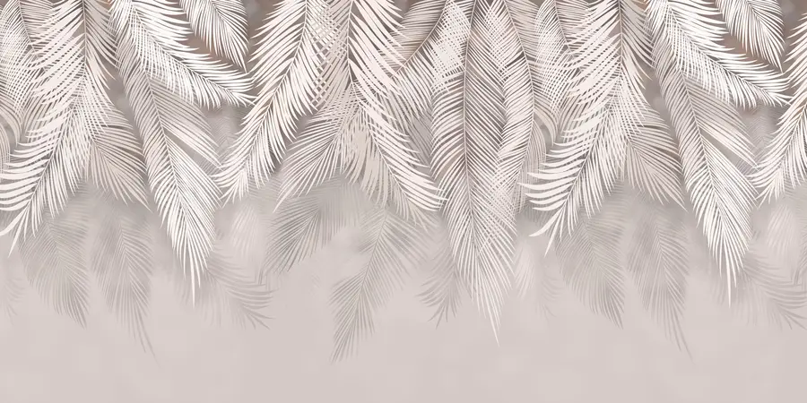 murales de pared Delicadas hojas caídas u48556v5d2