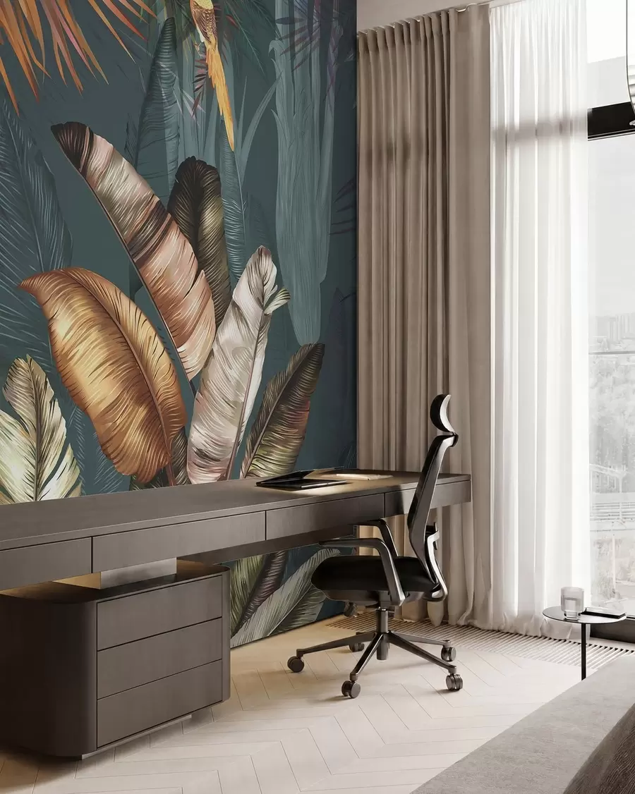 murales de pared Hojas u50468d1