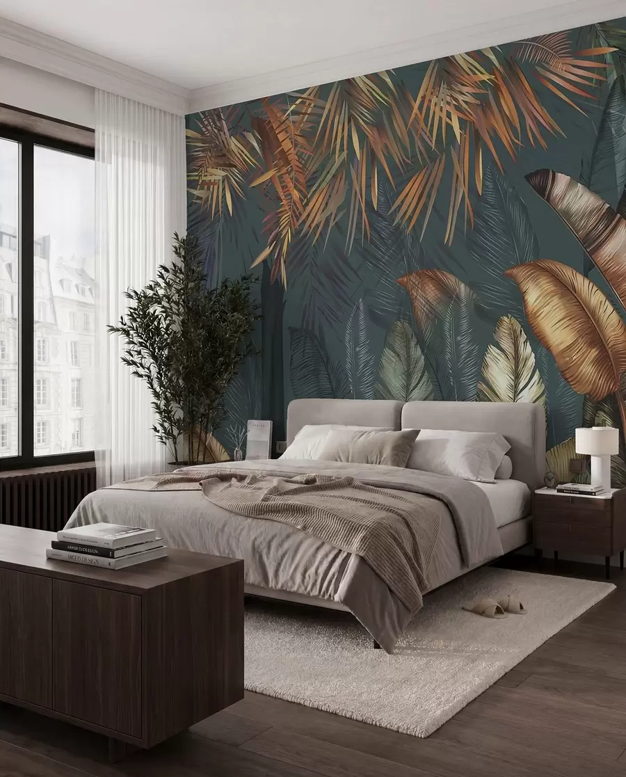 murales de pared Hojas u50468d2