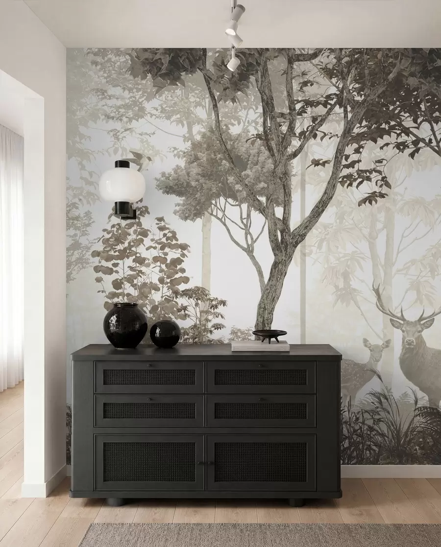 murales de pared Bosque mágico u72134d1