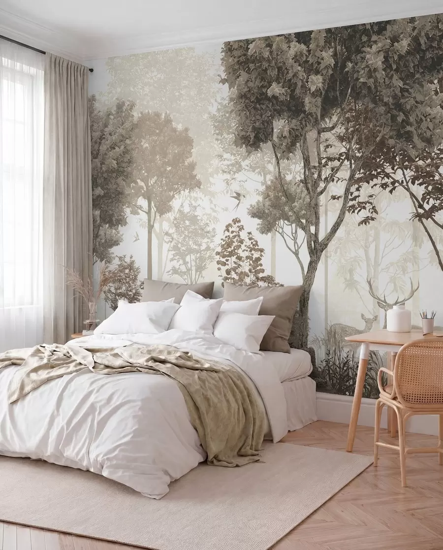 murales de pared Bosque mágico u72134d3