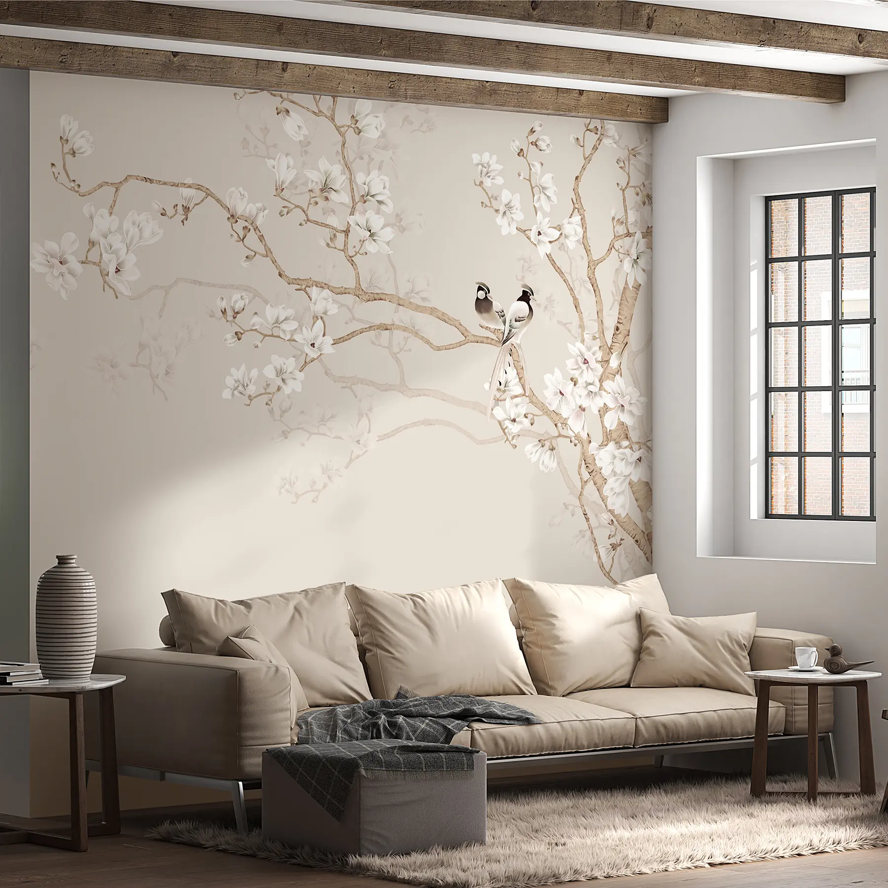 murales de pared Magnolio en el jardín u25842d1